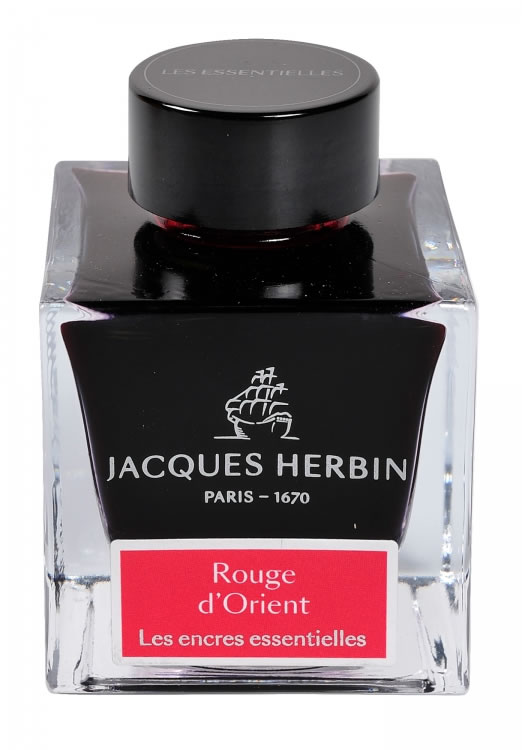 Herbin Fountain Pen Ink, Rouge Grenat 30ml - The Art Store/Commercial Art  Supply